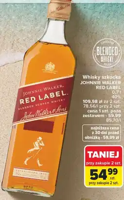 Carrefour Whisky Johnnie Walker oferta