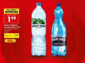 Biedronka Woda niegazowana Żywiec zdrój oferta
