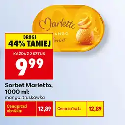 Biedronka Sorbet Marletto oferta