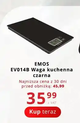 Waga kuchenna EMOS EV014B czarna