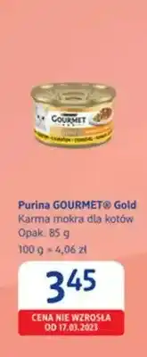 dm drogerie markt Karma mokra dla kotów Purina Gourmet Gold oferta