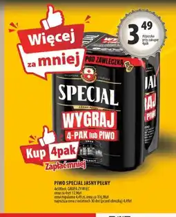 Arhelan Piwo Specjal Jasny Pełny 4-pak oferta