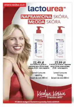 Ziko Dermo Balsam do ciała Lactovit Lactourea repairing oferta