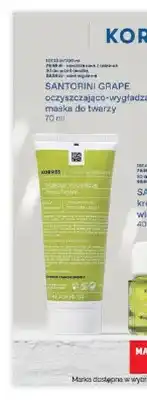 Ziko Dermo Maska do twarzy Korres Santorini Grape oczyszczająco-wygładzająca oferta