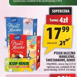 Arhelan Ptasie Mleczko śmietankowe E.Wedel oferta