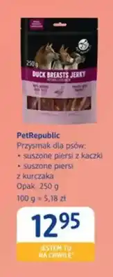 dm drogerie markt Przysmak dla psów PetRepublic suszone piersi z kaczki oferta