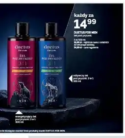 Ziko Dermo Żel pod prysznic 3w1 energetyzujący Duetus For Men oferta