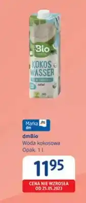 dm drogerie markt Woda kokosowa dmBio oferta