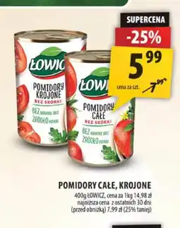 Arhelan Pomidory krojone bez skórki Łowicz oferta