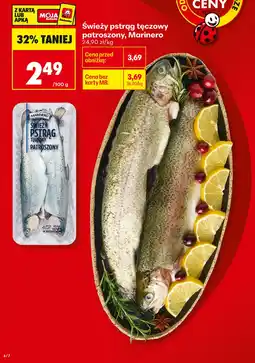Biedronka Pstrąg tęczowy Marinero oferta