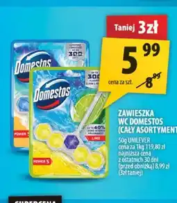 Arhelan Zawieszka WC Domestos Power 5 Lime oferta