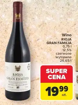 Carrefour Wino wytrawne Rioja oferta