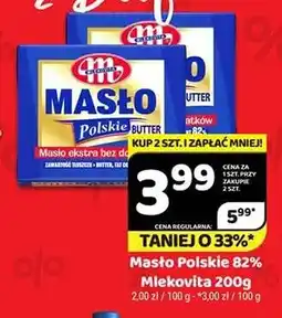 Delfin Masło Polskie 82% Mlekovita oferta