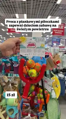 Pepco Proca z piankowymi piłeczkami Splash Catapult oferta