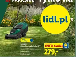 Lidl Akumulatorowa kosiarka Parkside oferta