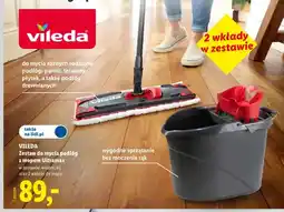 Lidl Zestaw do mycia podłóg z mopem Ultramax Vileda oferta