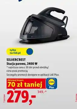 Lidl Stacja parowa Silvercrest oferta