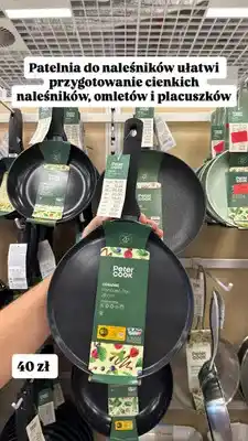 Pepco Patelnia do naleśników Peter Cook Ceramic 26 cm oferta