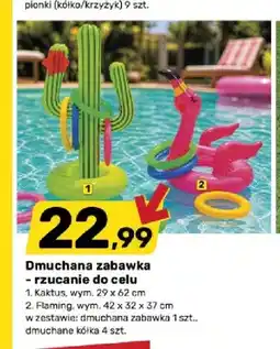 Bricomarche Dmuchana zabawka do rzucania do celu Kaktus oferta
