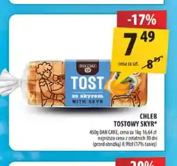 Arhelan Chleb tostowy ze skyrem Dan Cake oferta