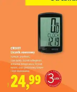 Lidl Licznik rowerowy Crivit oferta