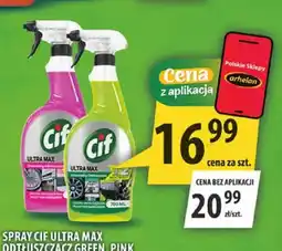 Arhelan Spray odtłuszczający Cif Ultra Max Green oferta