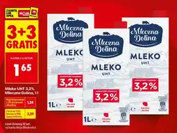 Biedronka Mleko UHT 3,2% Mleczna Dolina oferta