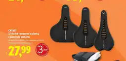 Lidl Siodełko rowerowe z pianką z pamięcią kształtu Crivit oferta