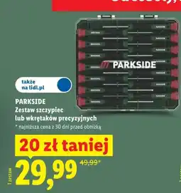 Lidl Zestaw szczypiec Parkside oferta