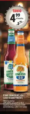 Arhelan Piwo Somersby Light Blueberry & Lemon oferta