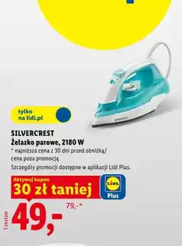 Lidl Żelazko parowe Silvercrest oferta