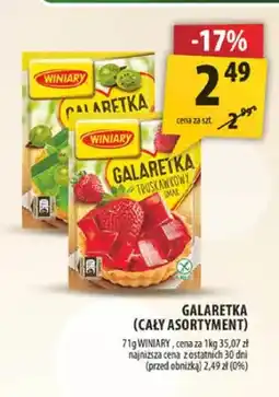 Arhelan Galaretka o smaku truskawkowym Winiary oferta