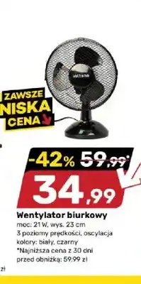 Bricomarche Wentylator biurkowy Voltano oferta