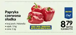 Makro Papryka czerwona słodka oferta