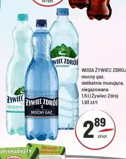 Sedal Woda Żywiec Zdrój mocny gaz oferta