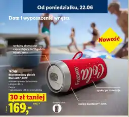 Lidl Bezprzewodowy głośnik Bluetooth TRONIC 30W oferta
