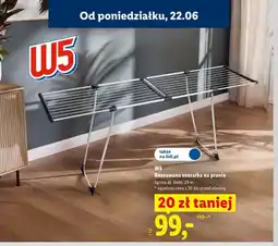 Lidl Rozsuwana suszarka na pranie W5 oferta