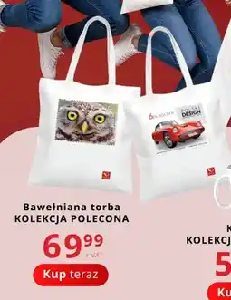 Poczta Polska Torba bawełniana Kolekcja Polecona oferta