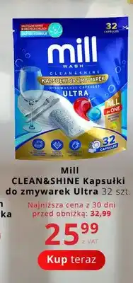 Poczta Polska Kapsułki do zmywarki Mill Clean & Shine Ultra oferta