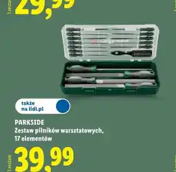 Lidl Zestaw pilników warsztatowych Parkside oferta
