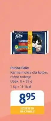 dm drogerie markt Karma mokra dla kotów Felix oferta