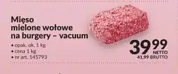 Makro Mięso mielone wołowe na burgery vacuum oferta