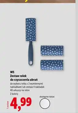 Lidl Rolka do czyszczenia ubrań z 2 wymiennymi nakładkami W5 oferta