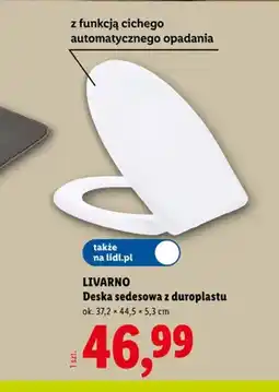 Lidl Deska sedesowa z duroplastu Livarno oferta