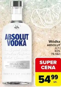 Carrefour Express Wódka ABSOLUT oferta