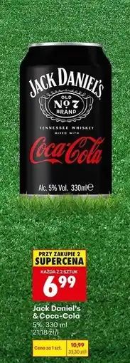 Biedronka Drink Jack Daniel's & Cola oferta
