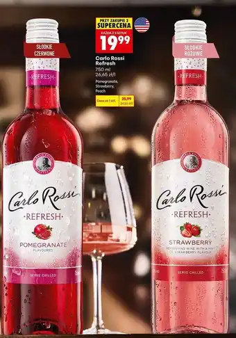 Biedronka Carlo Rossi Refresh oferta