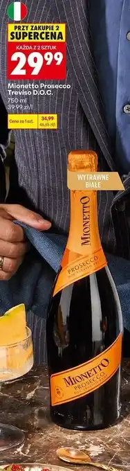 Biedronka Mionetto Prosecco Treviso D.O.C oferta