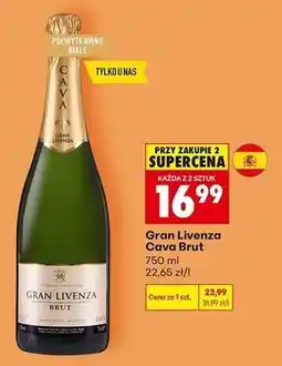 Biedronka Gran Livenza Cava Brut oferta