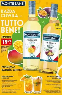 Biedronka Monte Santi Frizzante Marakuja / Mango 0% oferta